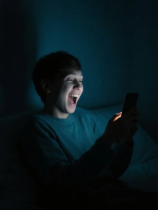 Fan checking schedule on mobile app